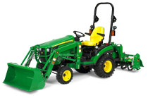 john deere subcompact tractors